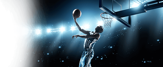 jogo de basquete logística